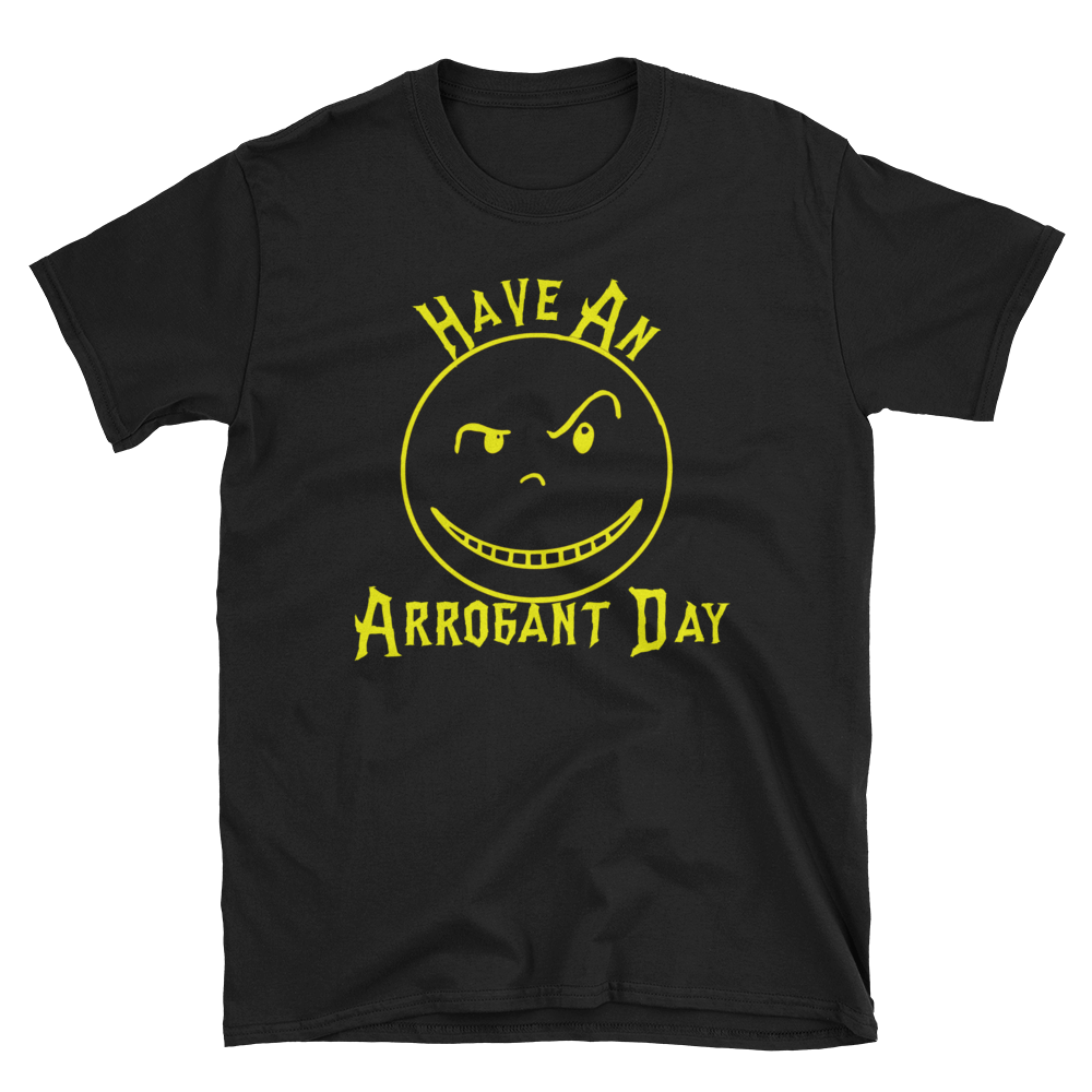 ***NEW*** ARROGANT DAY Short-Sleeve Wu Yellow T-Shirt