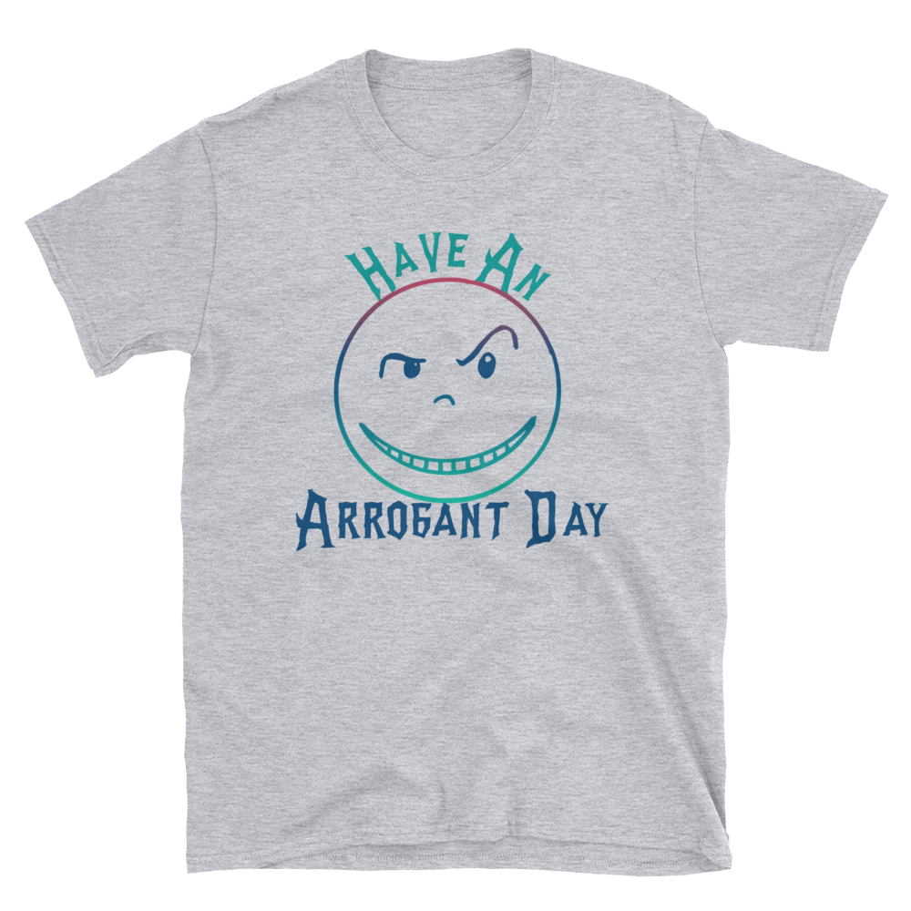 ***NEW*** ARROGANT DAY Short-Sleeve Blue Sherbert T-Shirt