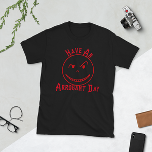 ***NEW*** ARROGANT DAY Short-Sleeve TwizzlerRed T-Shirt
