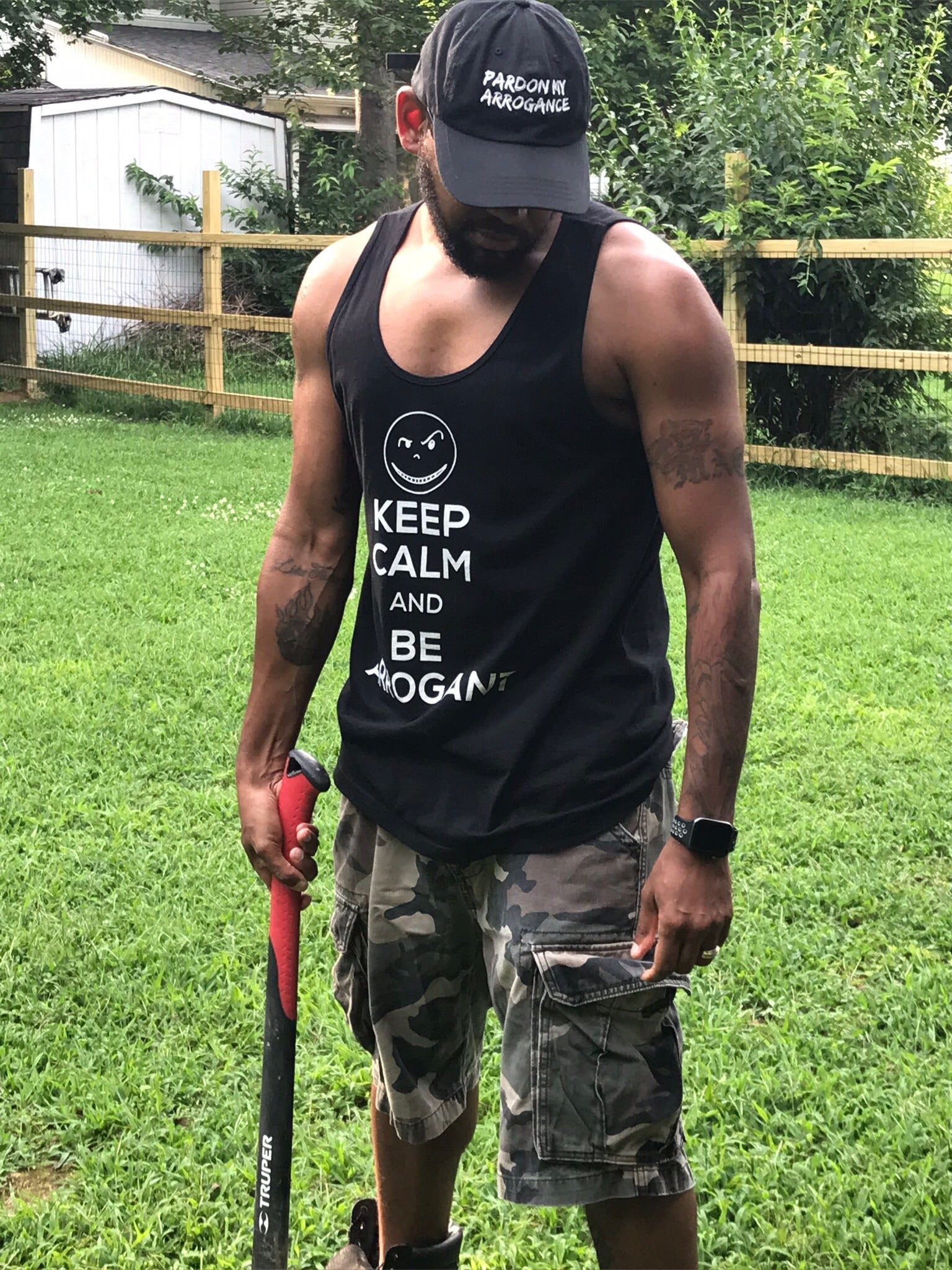 KEEP CALM and BE ARROGANT Tank