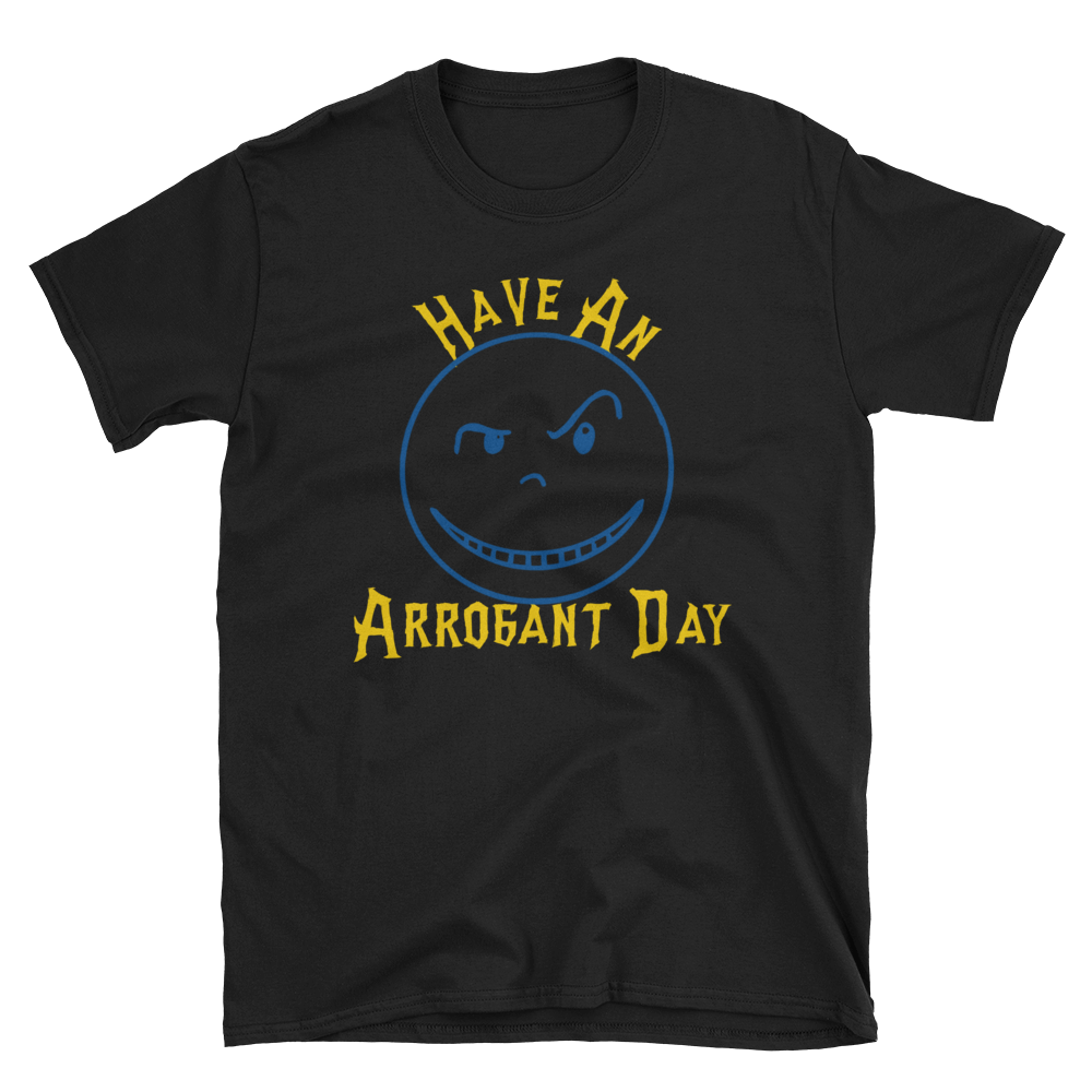 ***NEW*** ARROGANT DAY Short-Sleeve Blue Hen T-Shirt
