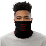 Black w/ Red LOGO Neck Gaiter