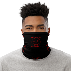 Black w/ Red LOGO Neck Gaiter