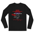 Bad Things "Goddamn Right" Long Sleeve Fitted Crew