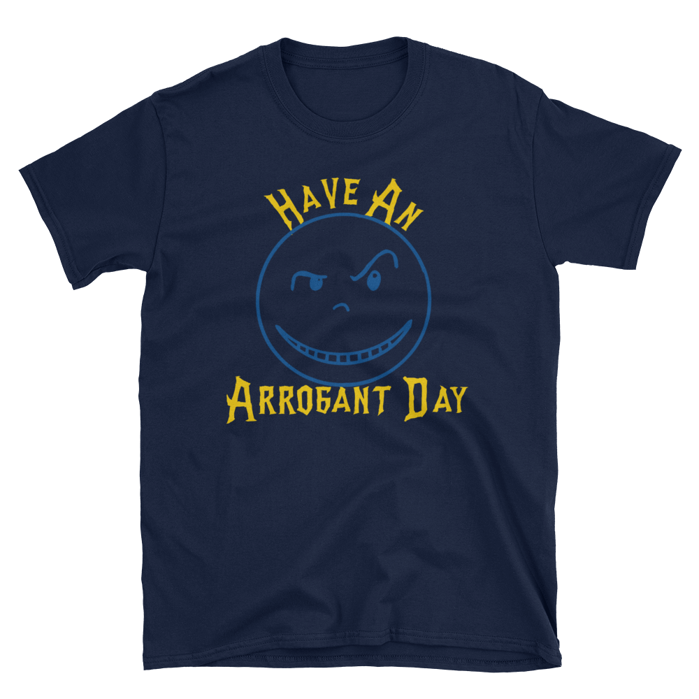 ***NEW*** ARROGANT DAY Short-Sleeve Blue Hen T-Shirt