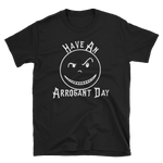 ***NEW*** ARROGANT DAY Short-Sleeve White T-Shirt