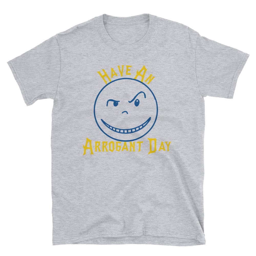 ***NEW*** ARROGANT DAY Short-Sleeve Blue Hen T-Shirt