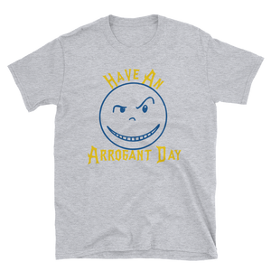 ***NEW*** ARROGANT DAY Short-Sleeve Blue Hen T-Shirt