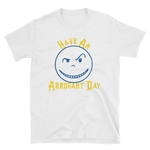 ***NEW*** ARROGANT DAY Short-Sleeve Blue Hen T-Shirt