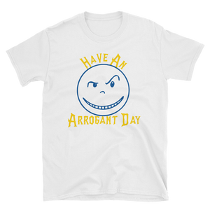 ***NEW*** ARROGANT DAY Short-Sleeve Blue Hen T-Shirt