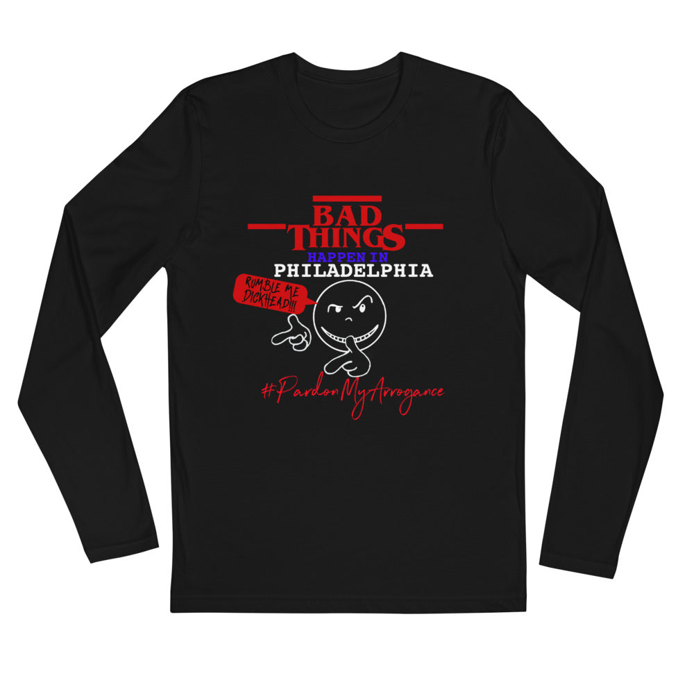 Bad Things "Rumble Me" Long Sleeve Fitted Crew