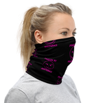 Black N Pink Neck Gaiter