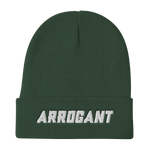 CHISEL'D ARROGANT Embroidered Beanie Hat (4 colors)
