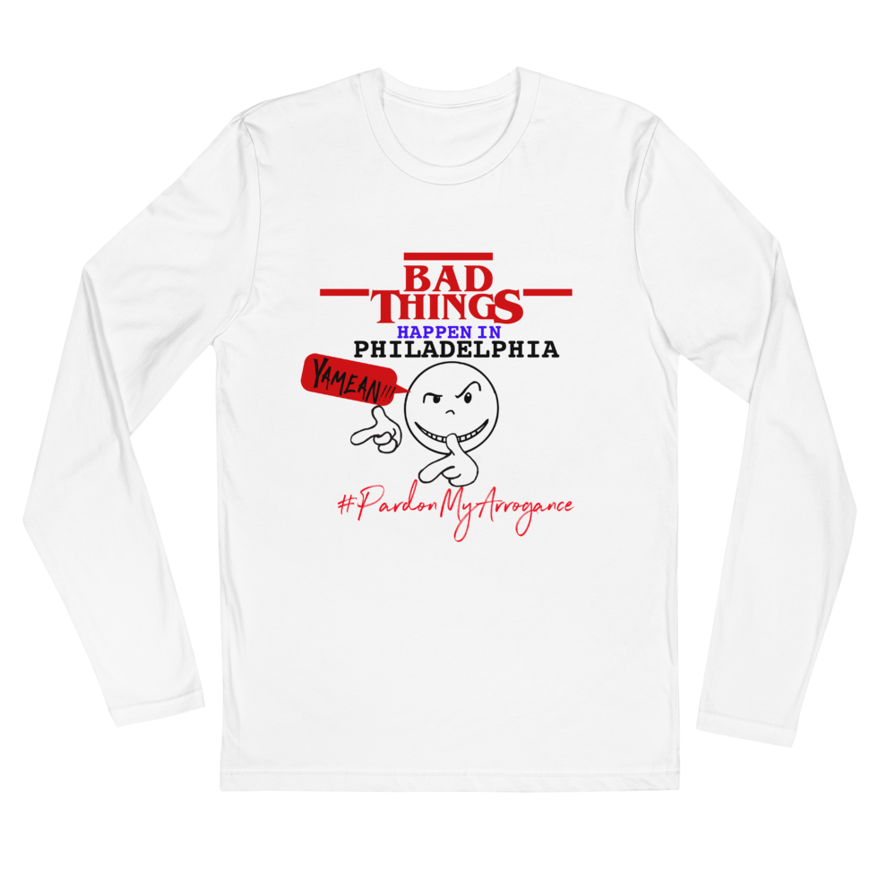 Bad Things "Yamean" Long Sleeve Fitted Crew
