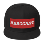 ARROGANT 3D Snapback Hat