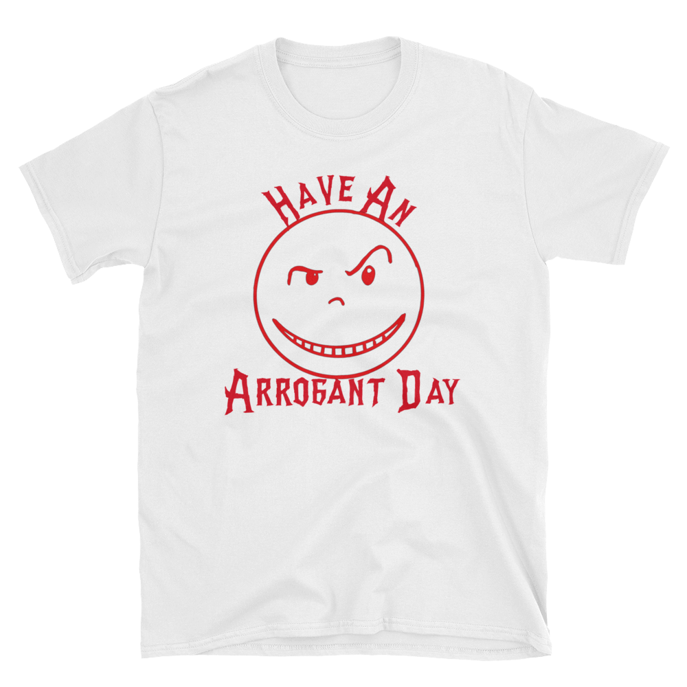 ***NEW*** ARROGANT DAY Short-Sleeve TwizzlerRed T-Shirt