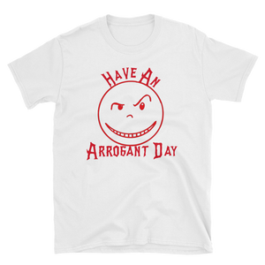 ***NEW*** ARROGANT DAY Short-Sleeve TwizzlerRed T-Shirt