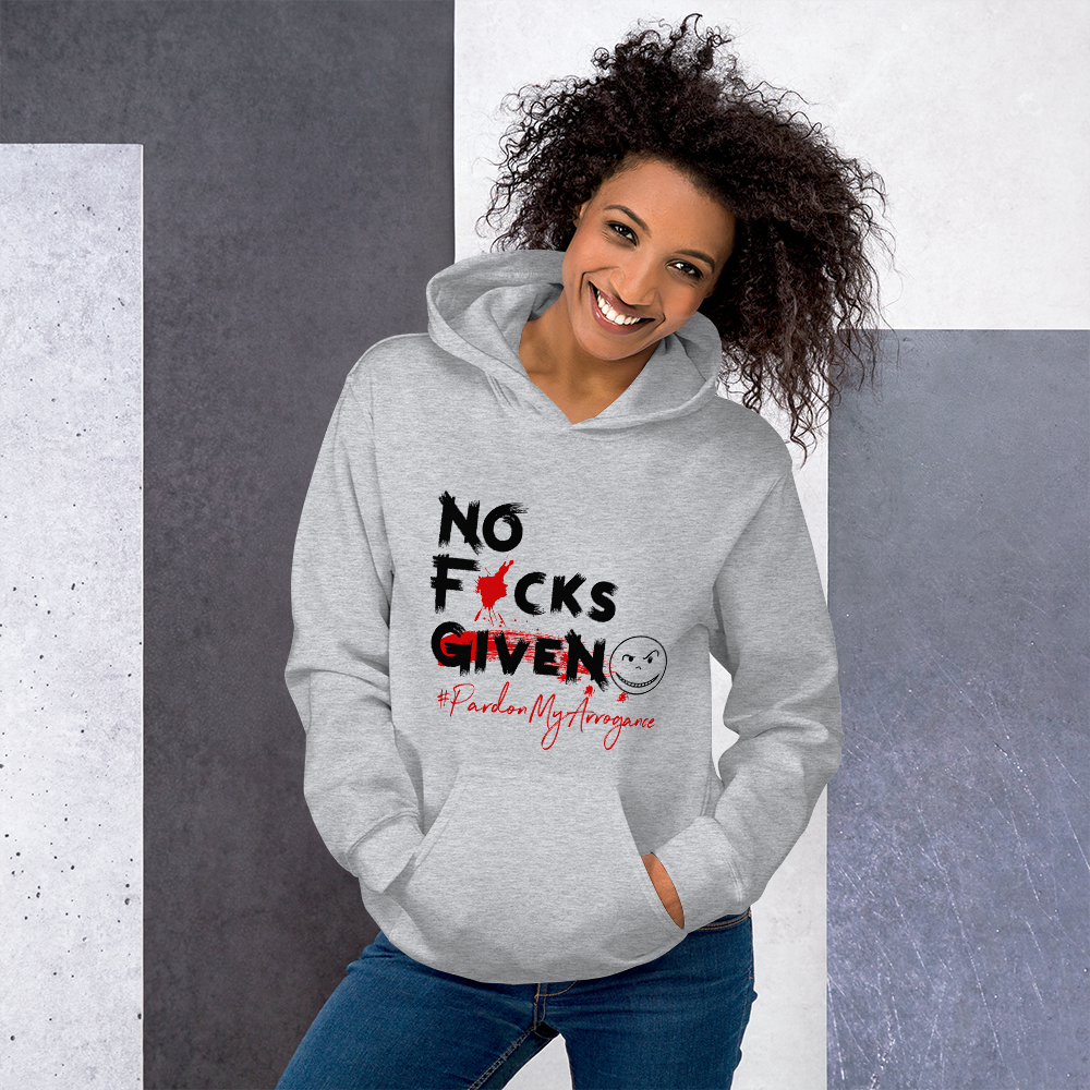 NO F*CKS GIVEN HOODIE