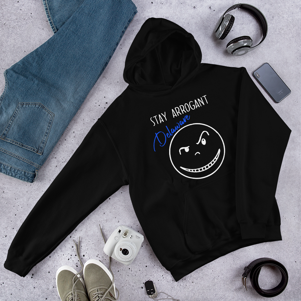 Stay Arrogant Delaware Hoodie (2 versions)