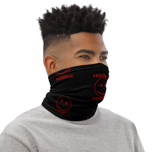 Black w/ Red LOGO Neck Gaiter