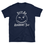 ***NEW*** ARROGANT DAY Short-Sleeve White T-Shirt