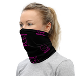 Black N Pink Neck Gaiter